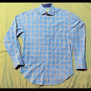 Thomas Dean Men’s Long-sleeved Button-up Shirt